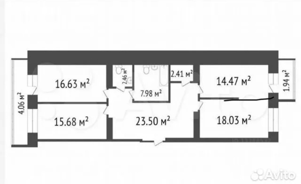 
  Продам 3-комн. квартиру 107 м², в ЖК Рябиновый сад, 3 очередь 1 этап. Фото 2.