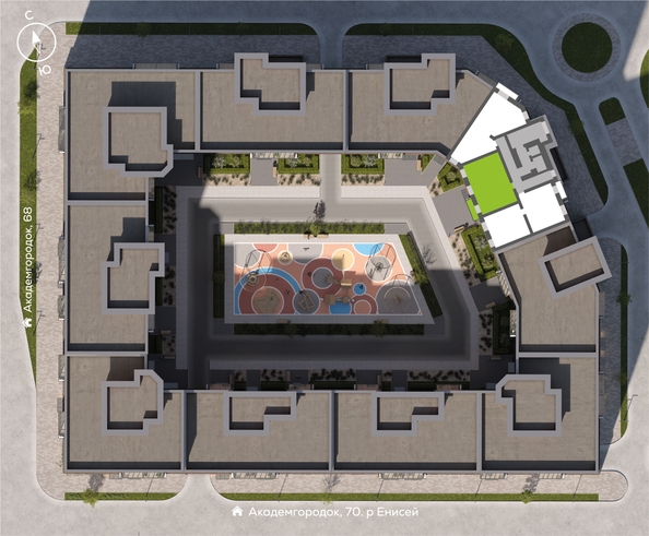 
  Продается 2-комн. квартира 58.35 м², в ЖК Новый Академ, дом 3. Фото 1.