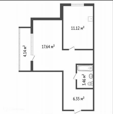 
  Продается 1-комн. квартира 42.7 м², в ЖК Глобус Юг, дом 13. Фото 1.