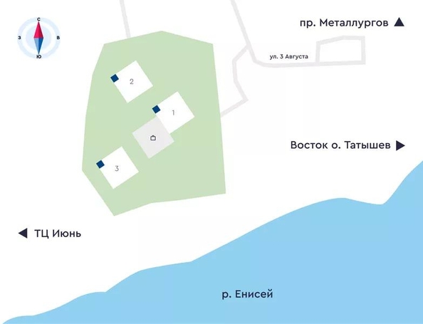 
  Продается 1-комн. квартира 46.06 м², в ЖК АЙВАЗОВСКИЙ-ЕНИСЕЙ, 3. Фото 2.