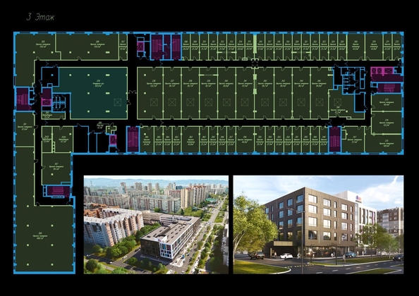 
  Сдается офис 85.7 м², в ТОК Авион. Фото 1.