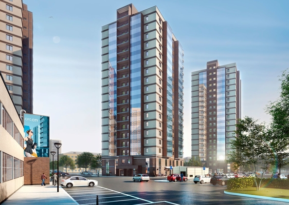 
  Продается 2-комн. квартира 43.58 м², в ЖК АЭРО, дом 4. Фото 6.
