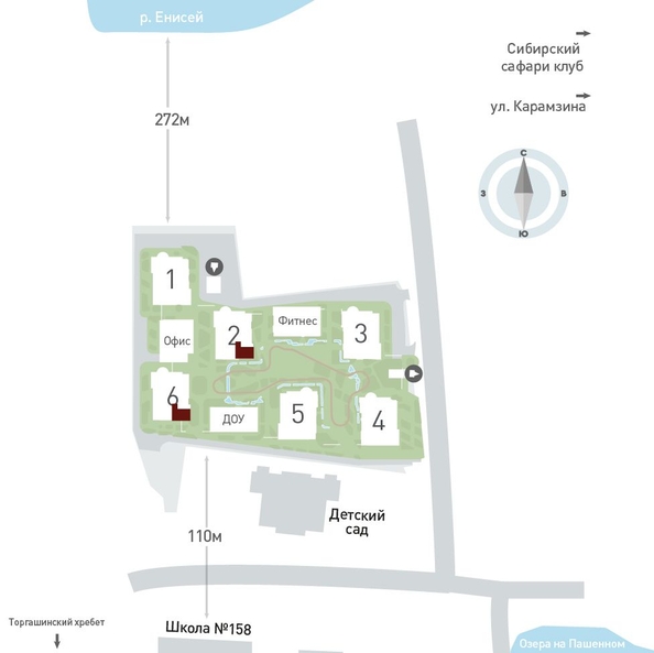 
  Продается 3-комн. квартира 72.9 м², в ЖК Портовый. Речной квартал, к 2. Фото 2.