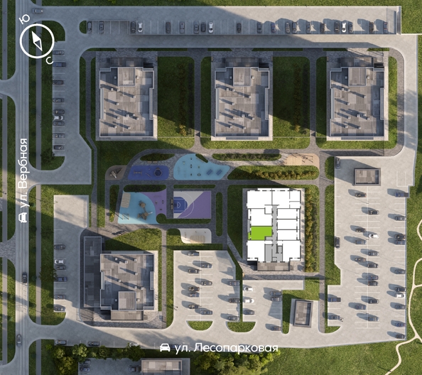 
  Продается 1-комн. квартира 43.9 м², в ЖК Белый квартал на Свободном, дом 4. Фото 1.