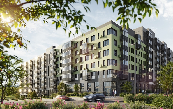 
  Продается 2-комн. квартира 61.77 м², в ЖК Юдинский, дом 1.1. Фото 2.