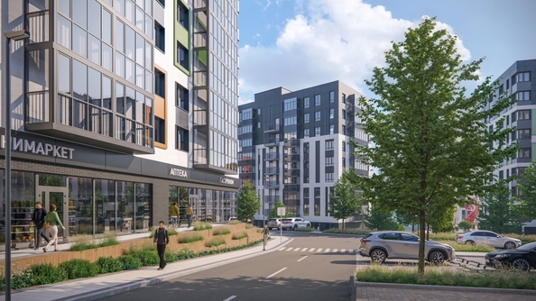 
  Продается 3-комн. квартира 69.39 м², в ЖК Юдинский, дом 1.4. Фото 2.