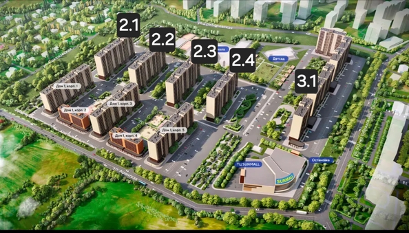 
  Продается 2-комн. квартира 52.72 м², в ЖК Аринский, дом 2 корпус 1. Фото 19.