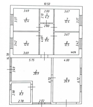 
   Продам дом, 127 м², Новые Зори

. Фото 2.