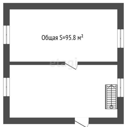 
   Продам дом, 95.8 м², Барнаул

. Фото 1.