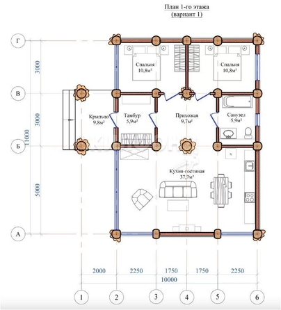 
   Продам дом, 84.2 м², Ая

. Фото 4.