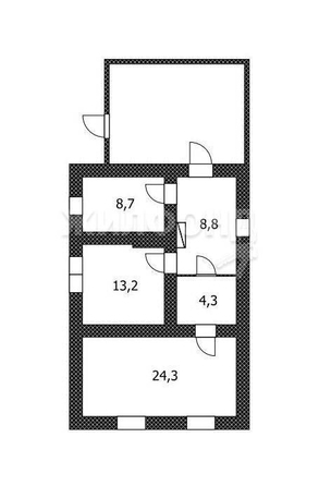 
   Продам дом, 60.8 м², Тюменцево

. Фото 1.