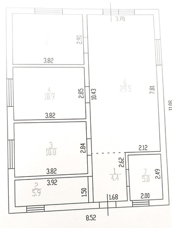 
   Продам дом, 80 м², Лебяжье

. Фото 1.