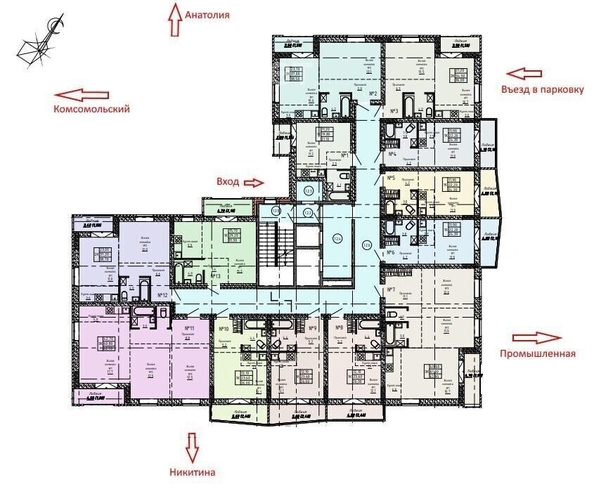 
  Продам парковочное место, 13.3 м², Барнаул

. Фото 2.