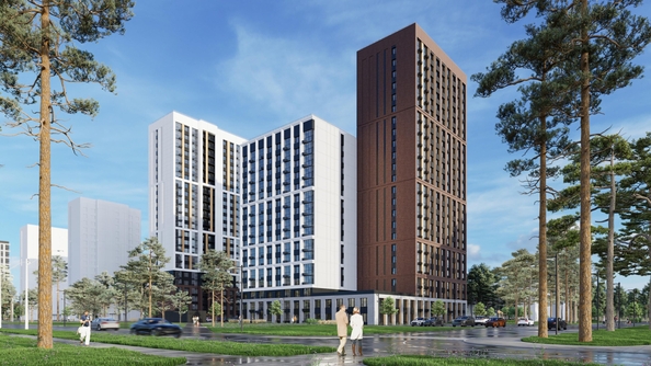 
  Продается 1-комн. квартира, 41.4 м², ЖК Шервуд, (Нагорная 6-я, 15в корп 2)
. Фото 2.