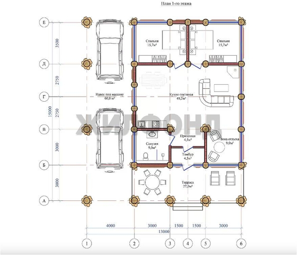 
  Продается дом, 108 м², село Ая
. Фото 6.