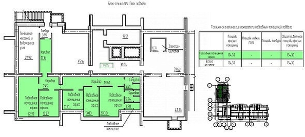 
  Продается офис, 135.5 м², ЖК Дружный-2, дом 8
. Фото 1.