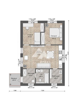 
  Продается дом, 61 м², село Фирсово
. Фото 1.
