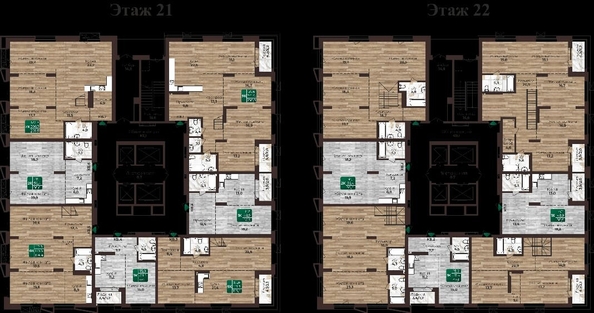 
  Продается 1-комн. квартира, 40.1 м², ЖК Шервуд, (Нагорная 6-я, 15г/12)
. Фото 1.