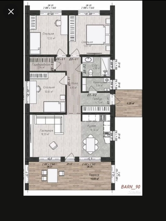 
  Продается дом, 90 м²,  Палитра ЖК
. Фото 8.