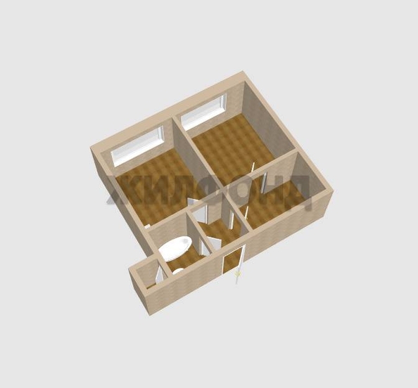 
  Продается 2-комн. квартира, 34.7 м², Весенняя ул
. Фото 32.