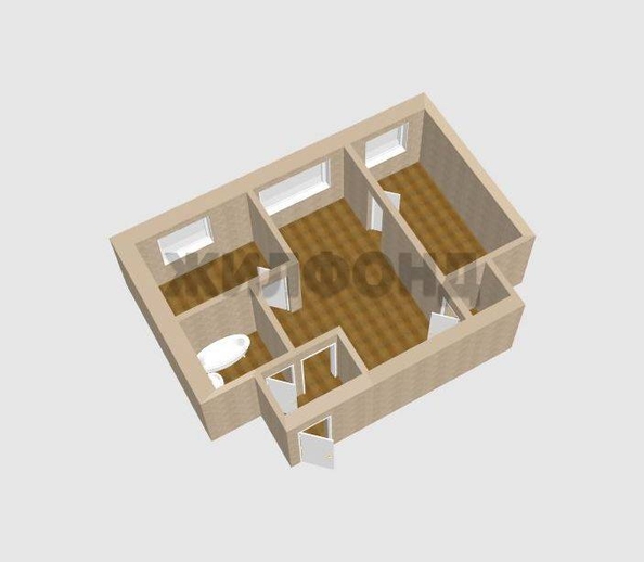 
  Продается 2-комн. квартира, 40.3 м², Тимуровская ул
. Фото 16.