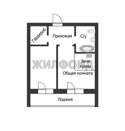 
  Продается 2-комн. квартира, 39.12 м², Нагорная 6-я ул
. Фото 11.