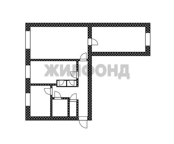 
  Продается 3-комн. квартира, 64 м², Комсомольская ул
. Фото 6.