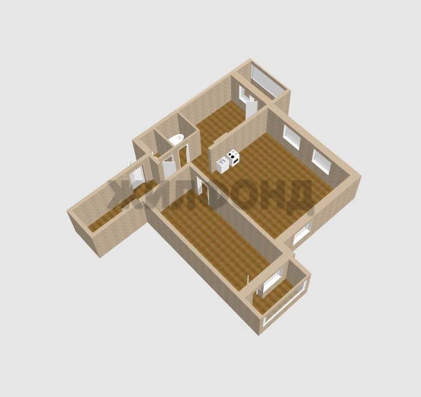 
  Продается 3-комн. квартира, 89.5 м², Павловский тракт
. Фото 17.