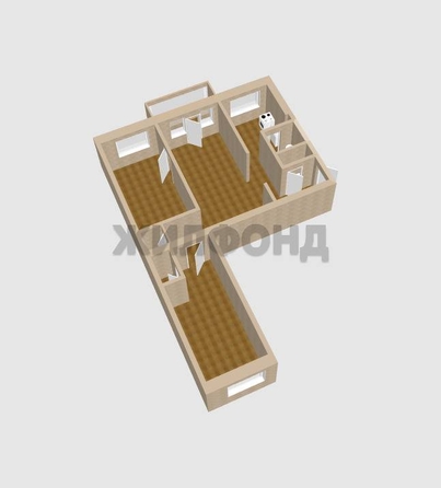
  Продается 3-комн. квартира, 54.7 м², Юбилейная ул
. Фото 18.