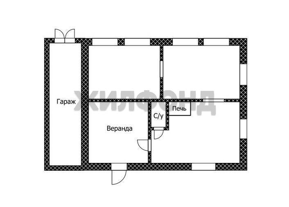 
  Продается дом, 45.3 м², село Старокрайчиково
. Фото 7.