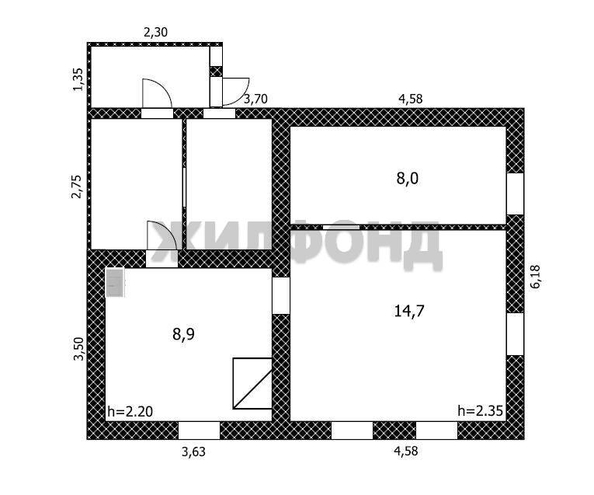 
  Продается дом, 57 м², Барнаул
. Фото 22.