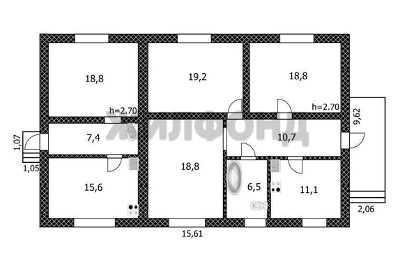 
  Продается дом, 126.9 м², Барнаул
. Фото 29.