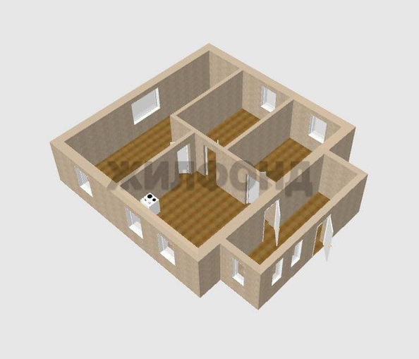 
  Продается дом, 59.4 м², село Чистюнька
. Фото 3.