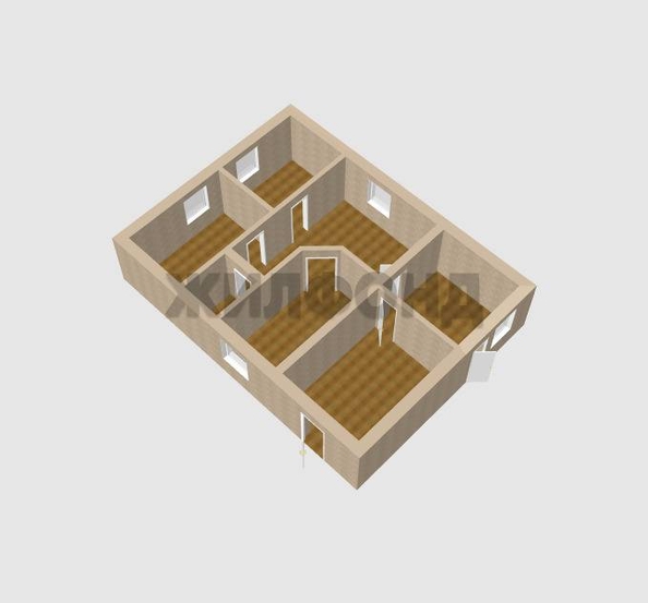 
  Продается дом, 77.3 м², поселок Сибирские Огни
. Фото 14.