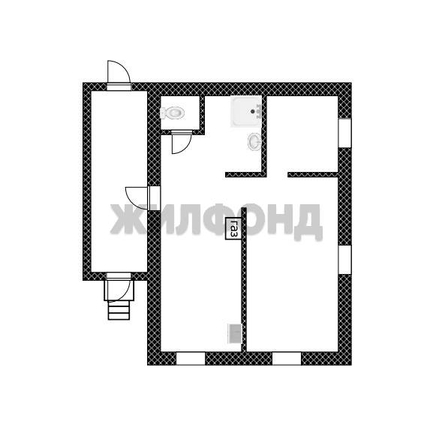 
  Продается дом, 43 м², село Троицкое
. Фото 14.