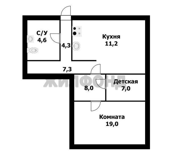 
  Продается дом, 77.8 м², Барнаул
. Фото 37.