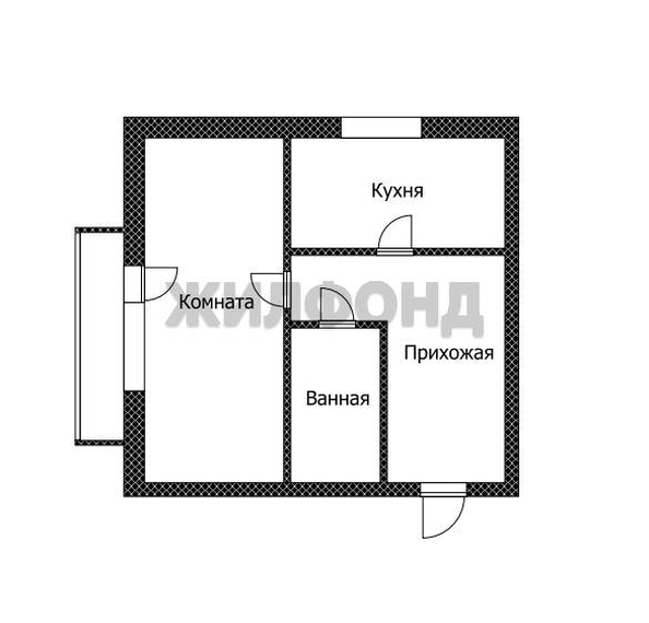 
  Продается 1-комн. квартира, 37 м², Малахова ул, д. 120
. Фото 16.