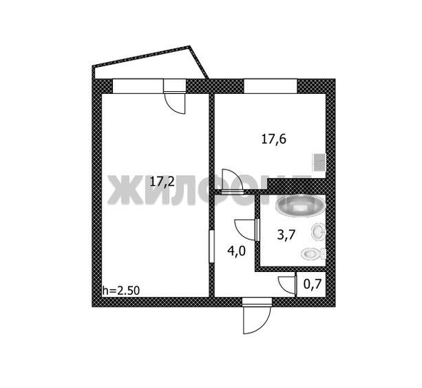 
  Продается 1-комн. квартира, 34 м², Петра Сухова ул, д. 68
. Фото 16.