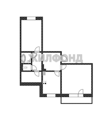 
  Продается 2-комн. квартира, 60.5 м², Центральная ул, д. 34
. Фото 7.