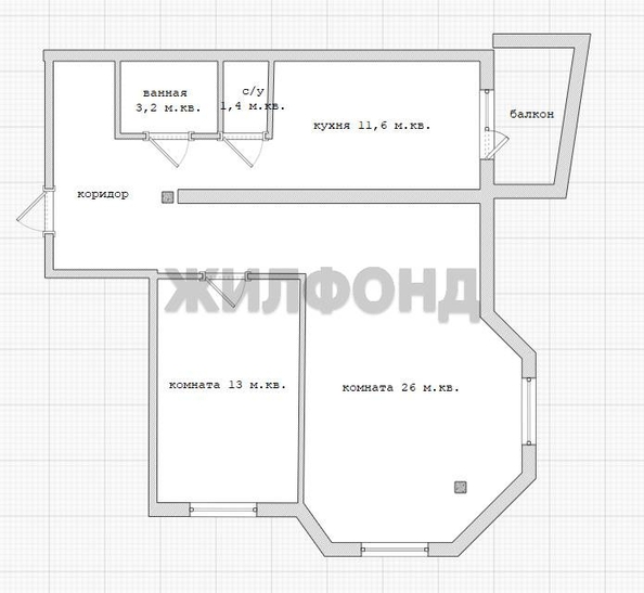 
  Продается 2-комн. квартира, 69.7 м², Малахова ул, д. 158
. Фото 14.