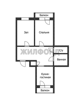 
  Продается 3-комн. квартира, 84.5 м², 40 лет Победы ул, д. 40
. Фото 15.