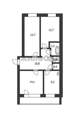 
  Продается 3-комн. квартира, 63.5 м², Ленина ул, д. 14
. Фото 10.