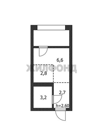 
  Продается 1-комн. квартира, 17.6 м², ЖК Новый квартал, корпус 1
. Фото 16.
