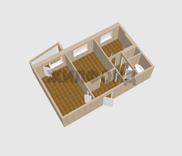 
  Продается 2-комн. квартира, 49.2 м², Партизанская ул
. Фото 17.