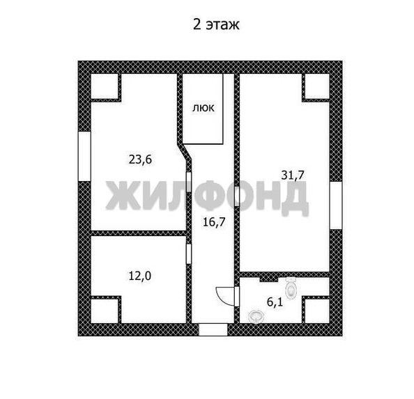 
  Продается дом, 197.8 м², поселок Бельмесево
. Фото 25.