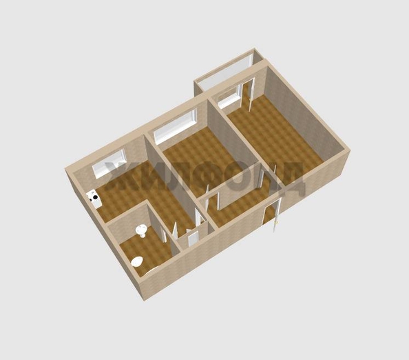 
  Продается 2-комн. квартира, 49.9 м², Попова ул
. Фото 16.
