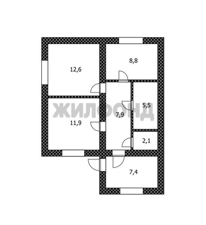 
  Продается дом, 56 м², Барнаул
. Фото 13.