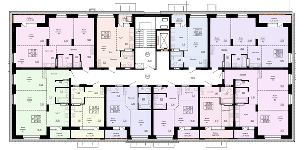 
  Продается 2-комн. квартира, 41.5 м², ЖК Титул
. Фото 1.
