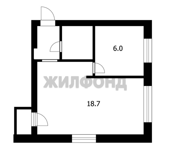 
  Продается 1-комн. квартира 30.6 м². Фото 7.