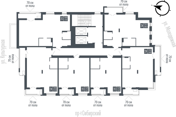 
  Продается 3-комн. квартира 77.12 м², в ЖК Опера Резиденс. Фото 2.